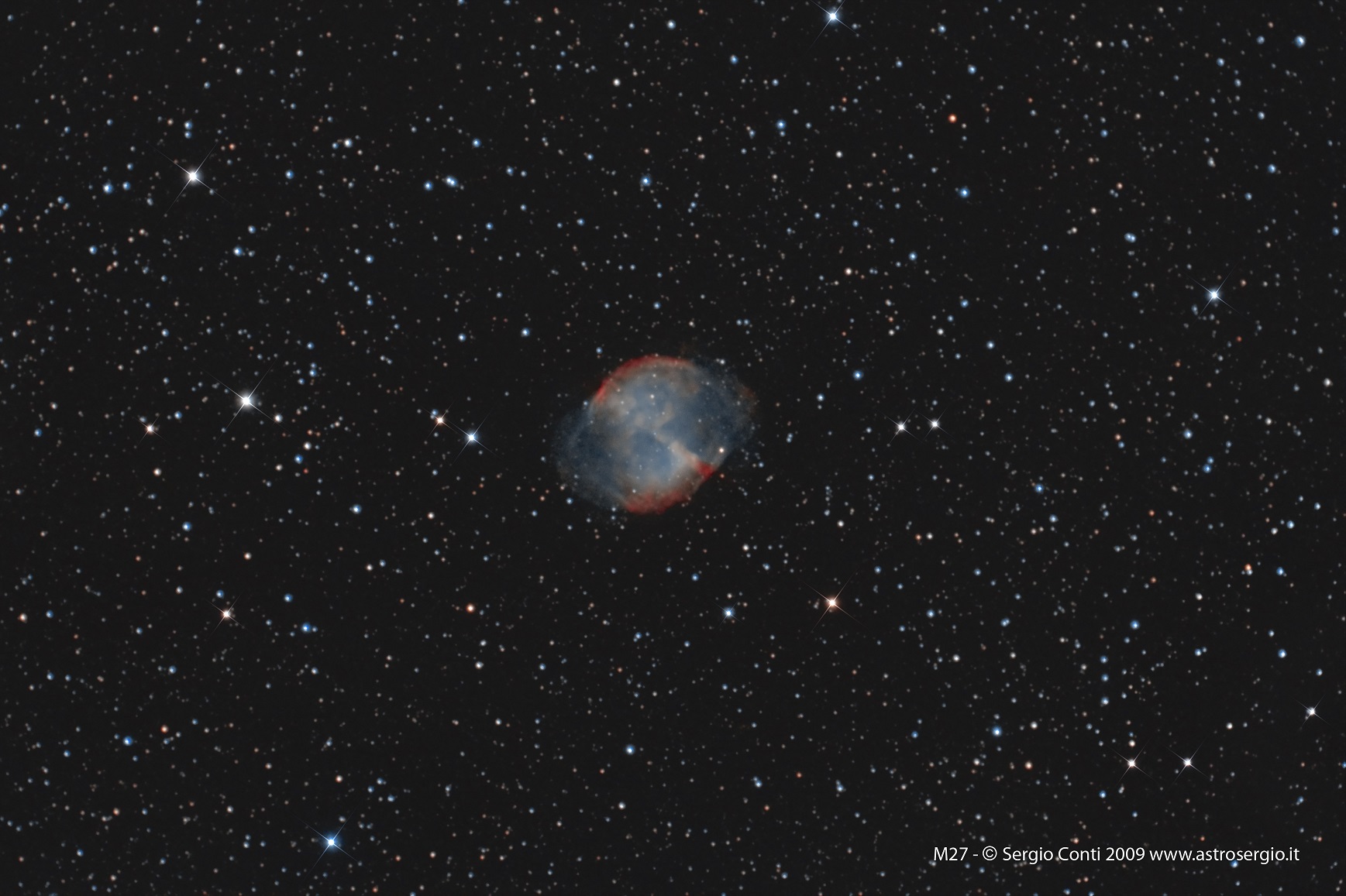 M27 – Nebulosa planetaria Dumbell
