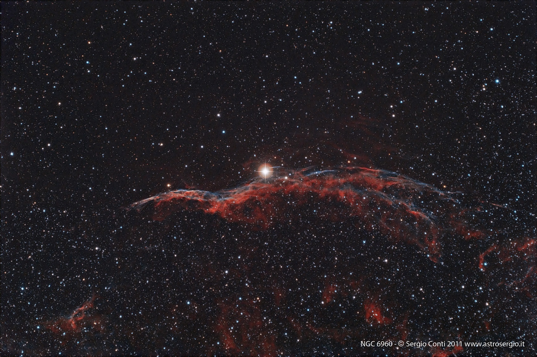 NGC 6960 – Nebulosa Velo – Sezione ovest