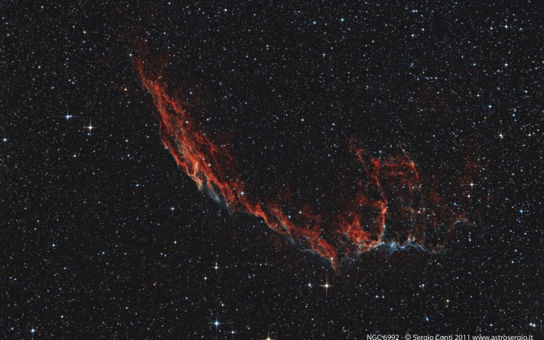 NGC 6992 – Nebulosa Velo – Sezione est