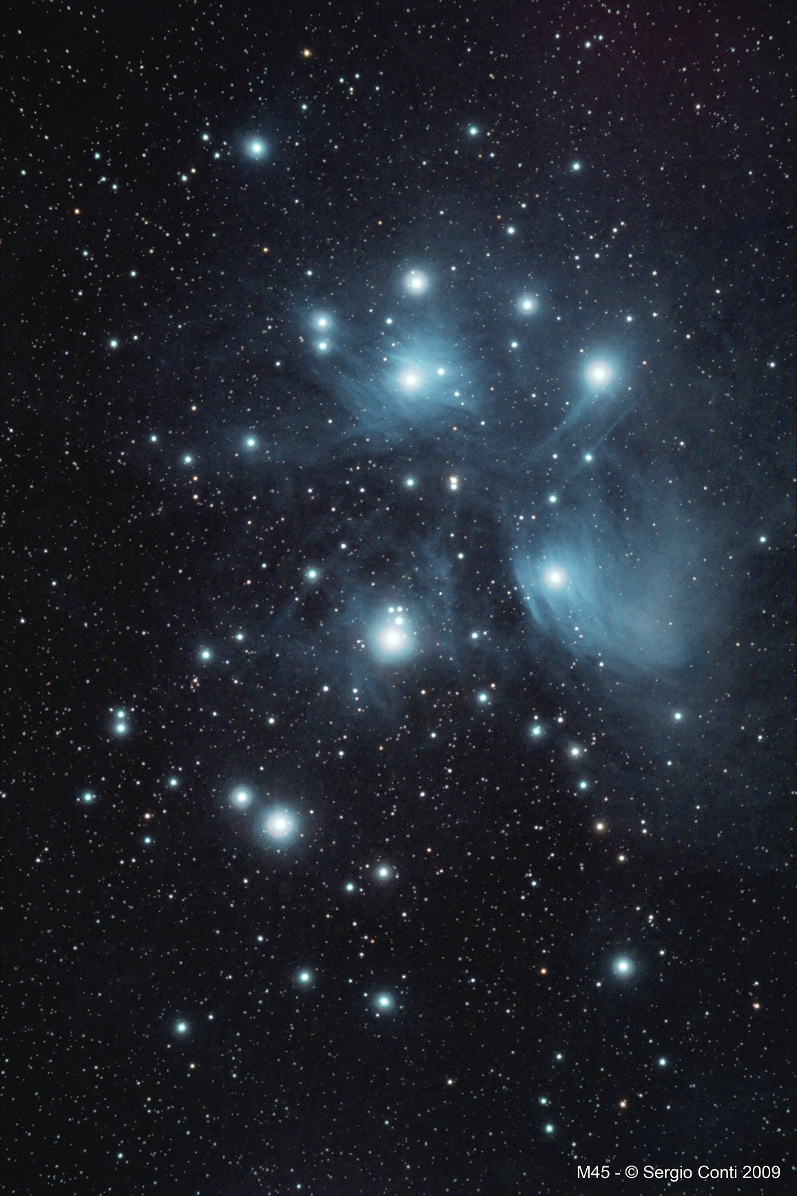 M45 – Ammasso aperto delle Pleiadi